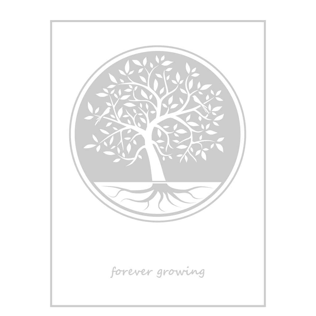Grey Image Showing Embossed Design Artwork on Journal for Customisation