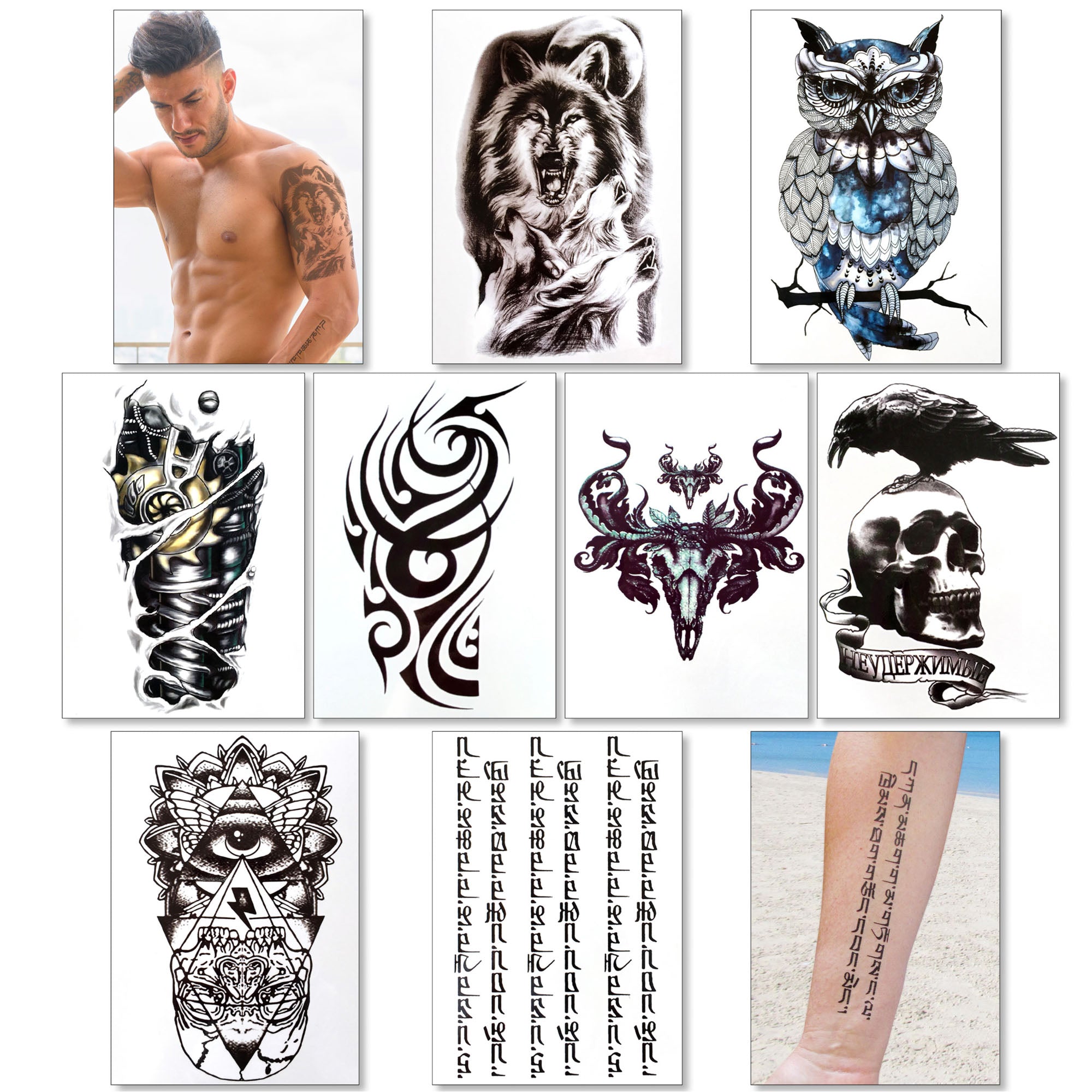 X designer Unisex Temporary Tattoo - Price in India, Buy X designer Unisex  Temporary Tattoo Online In India, Reviews, Ratings & Features | Flipkart.com