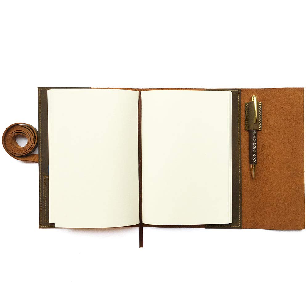 Refillable Leather Journal Notebook Refills 8.25x5.75 (21x14.6) A5   - 13