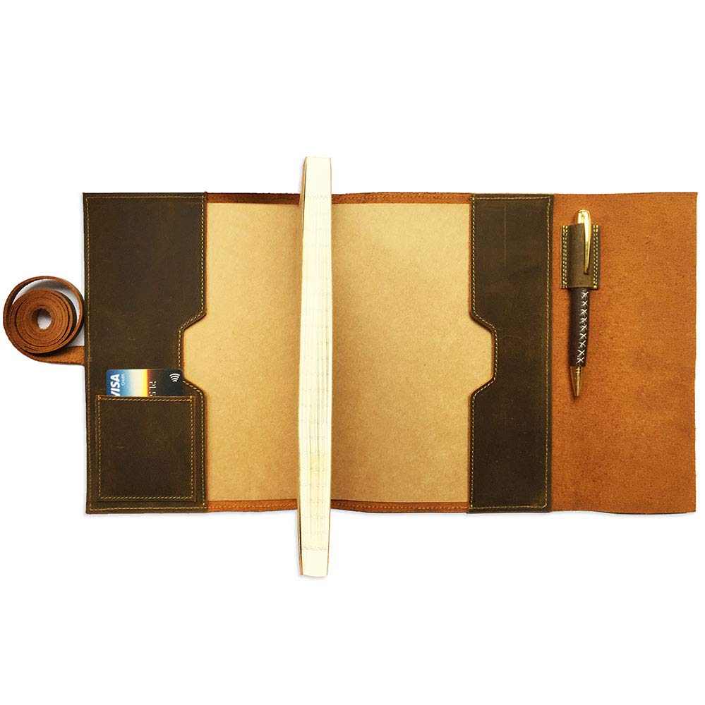 Refillable Leather Journal Notebook Refills 8.25x5.75 (21x14.6) A5   - 8
