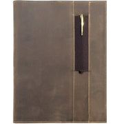 Leather Cover XL For Moleskine Cahier Notebooks Antique Brown - 1