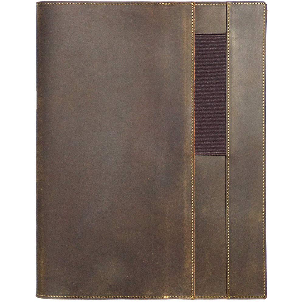 Leather Cover  For Moleskine Cahier Notebooks Antique Brown - 18